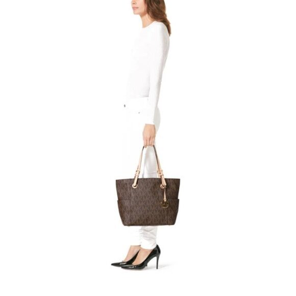 Michael Kors Handbags - Michael Kors Signature Jet Set East West  Tote